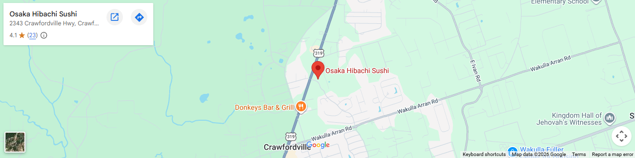 Location 2343 Crawfordville Hwy, Crawfordville, FL 32327